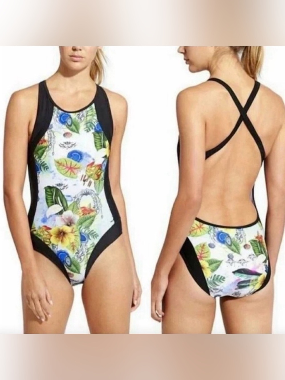 Athleta Streamline One Piece Bathing Suit